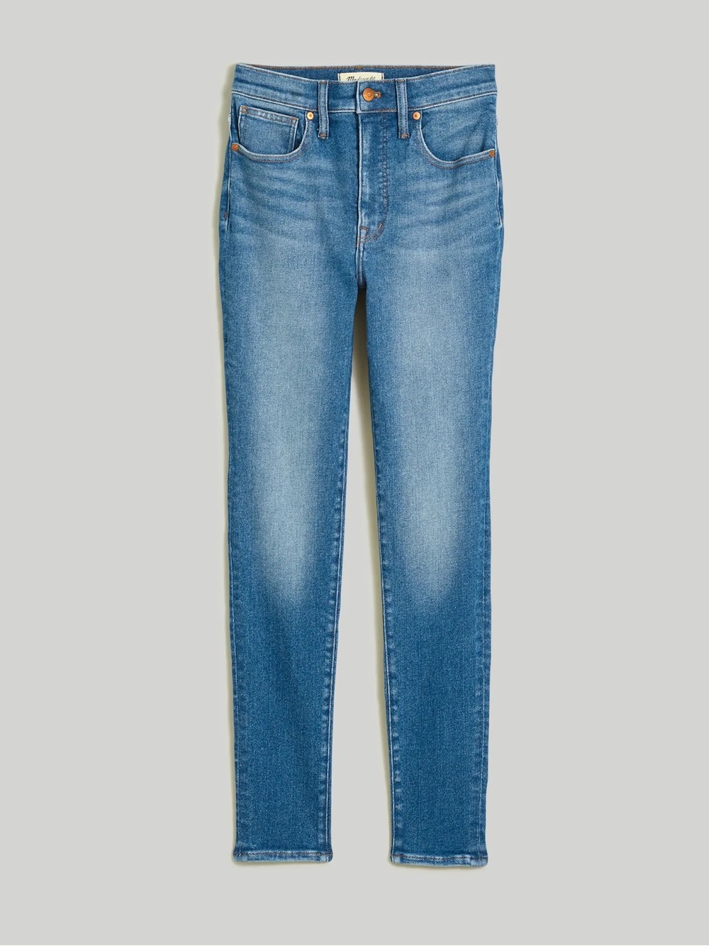 NWT Madewell women's high rise skinny jeans sz 26 Gracey wash (C)
